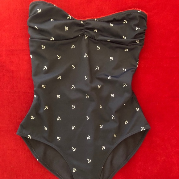 H&M- Retro Style One Piece Swimsuit - Picture 2 of 4